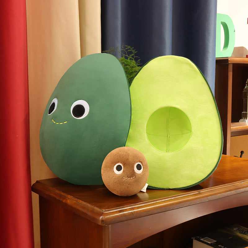 Cute Fruit Avocado Plush Toy