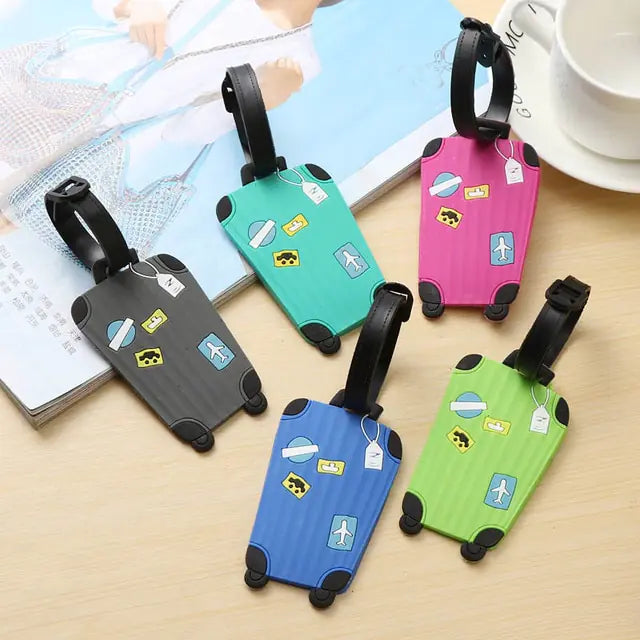 Fashion Silicone Luggage Tags