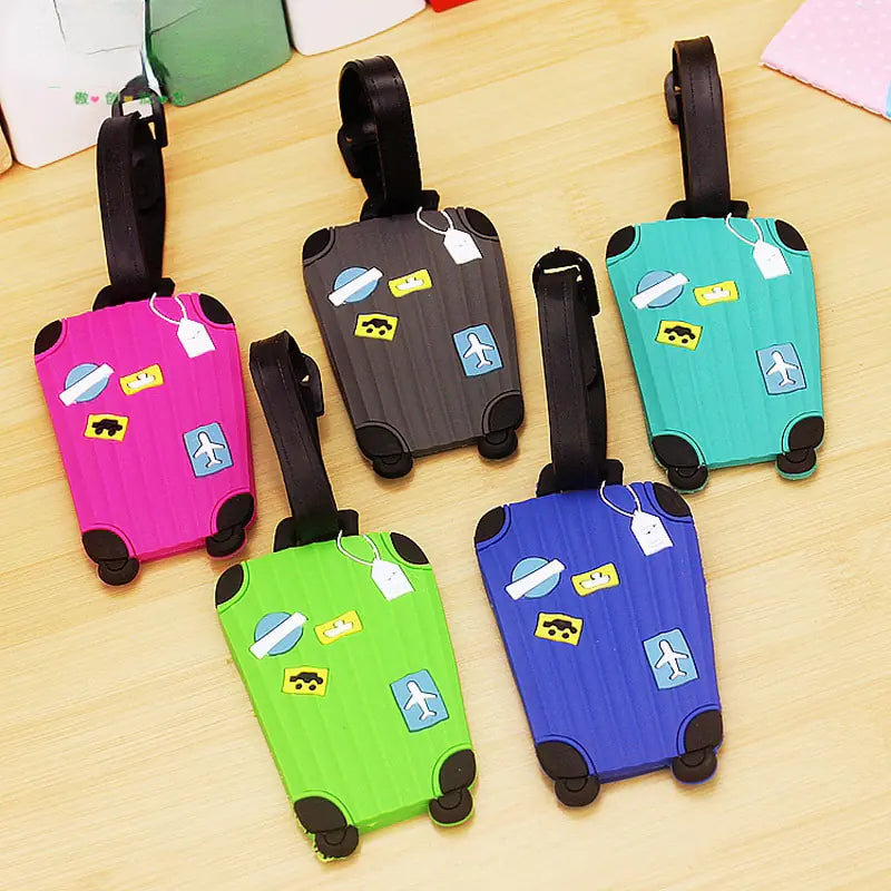 Fashion Silicone Luggage Tags