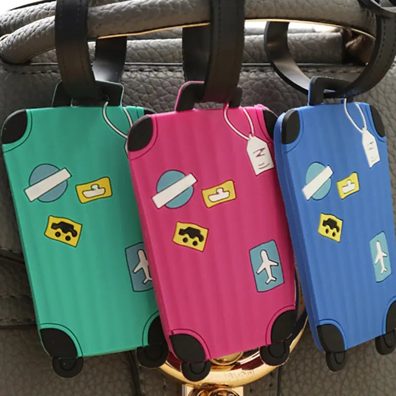 Fashion Silicone Luggage Tags