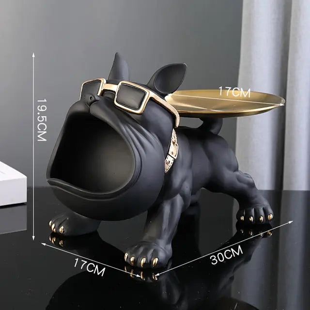 Cool French Bulldog Statue Storage