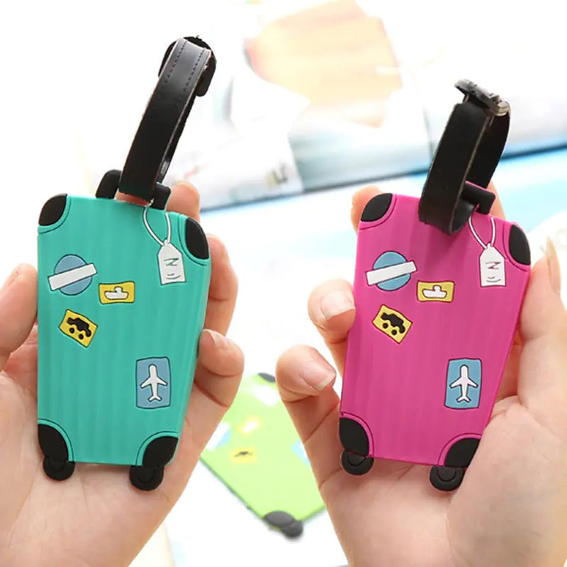 Fashion Silicone Luggage Tags