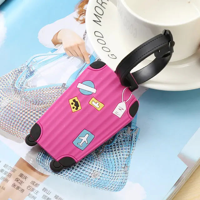 Fashion Silicone Luggage Tags