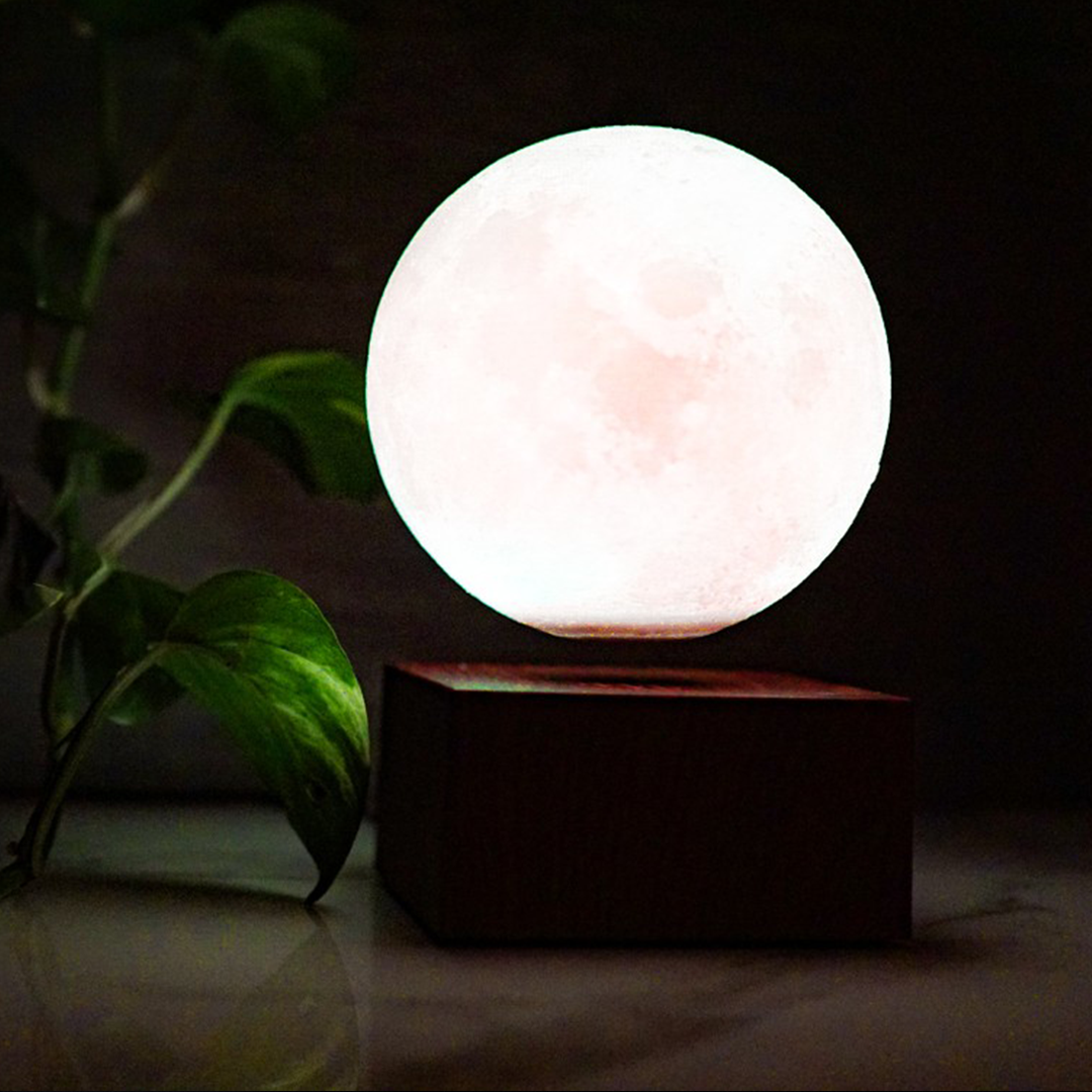 Levitating 6" Moon Lamp