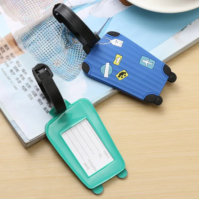 Fashion Silicone Luggage Tags