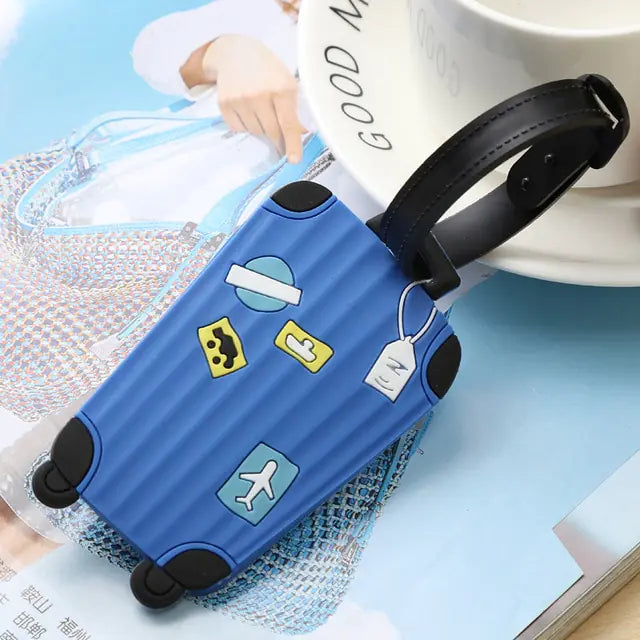 Fashion Silicone Luggage Tags